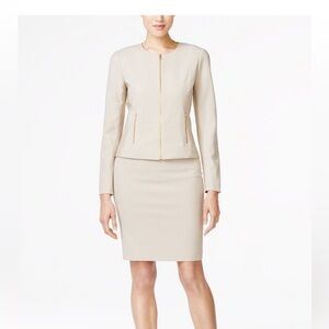 Calvin Klein Beige Suit Set